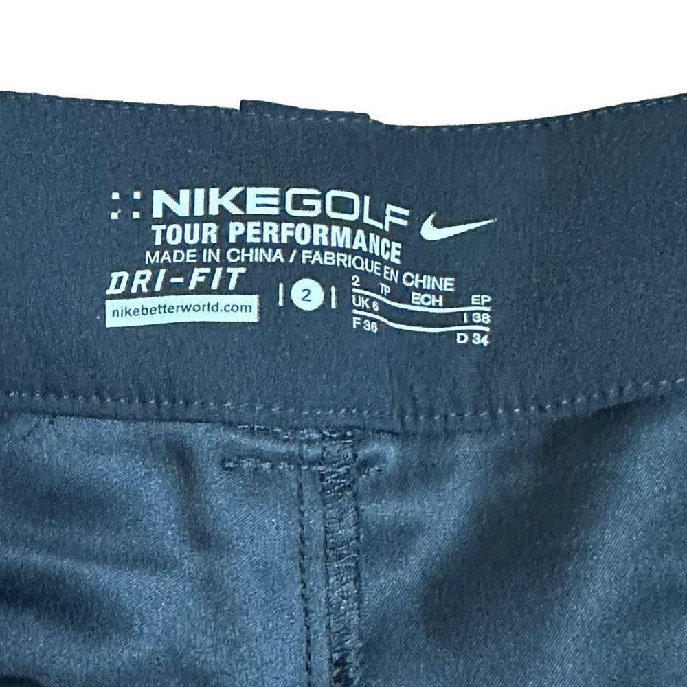 Nike Golf Womens Tech Skort Mid Rise Black Size 2 - Picture 6 of 9